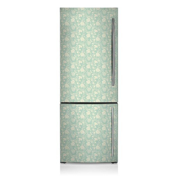 Magnetische bedrukte mat Witte bloemen