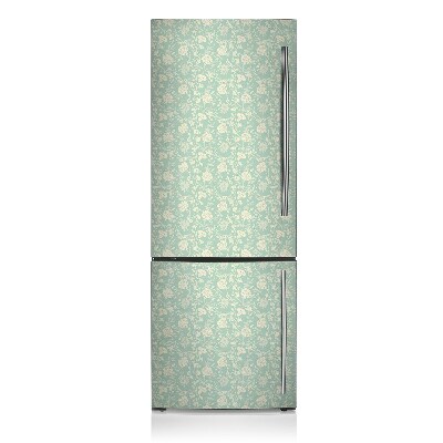 Magnetische bedrukte mat Witte bloemen
