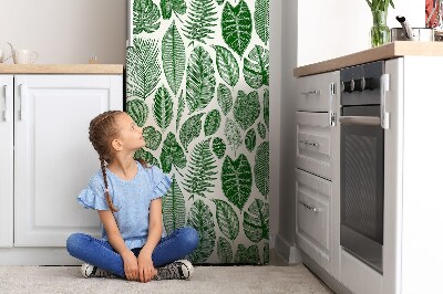 Magnetische bedrukte mat Palm bladeren