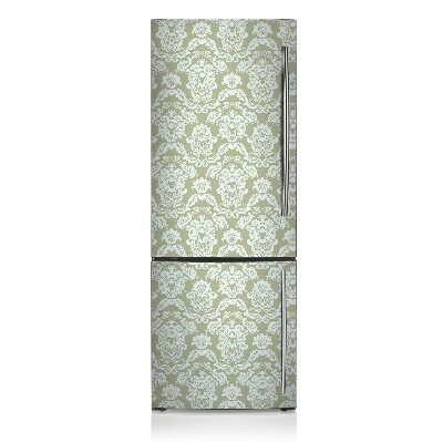 Koelkast magneet Groen ornament