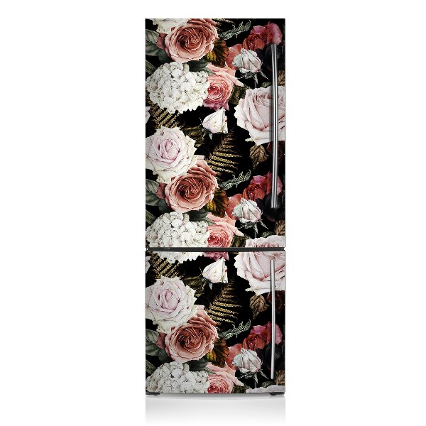 Koelkast magneet Barokke bloemen