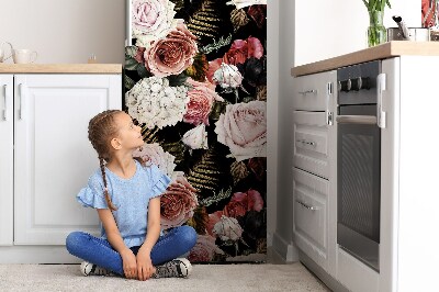 Koelkast magneet Barokke bloemen