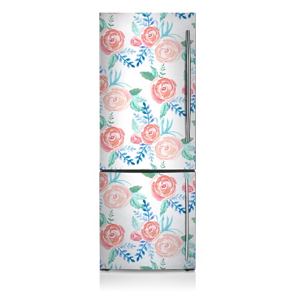 Magnetische bedrukte mat Heldere bloemen