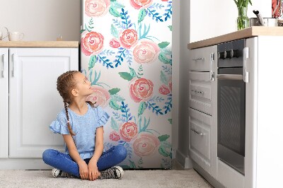 Magnetische bedrukte mat Heldere bloemen