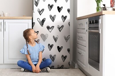 Koelkast magneet Geschilderd hart