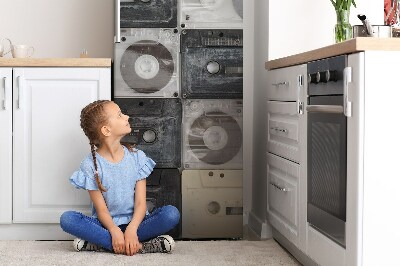 Koelkast magneet Oude cassettes