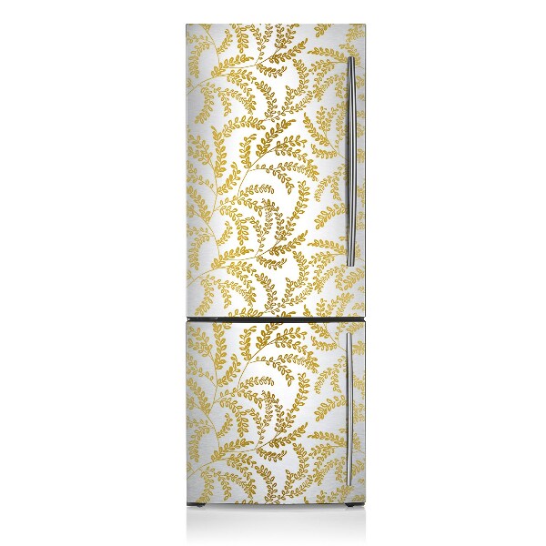 Magnetische bedrukte mat Gouden bladeren