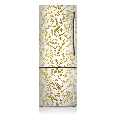 Magnetische bedrukte mat Gouden bladeren