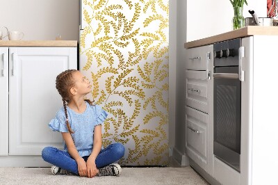 Magnetische bedrukte mat Gouden bladeren