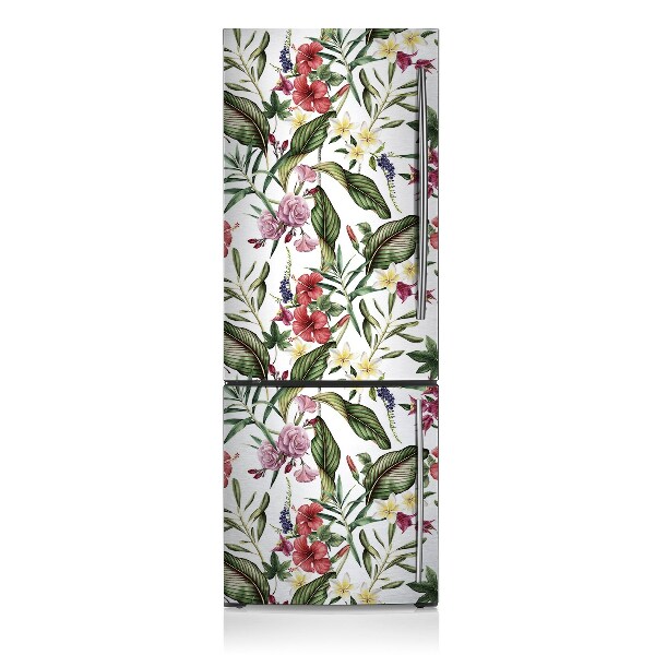 Koelkast magneet Tropische bloemen