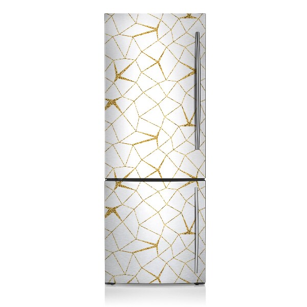 Magnetische bedrukte mat Gouden mozaïek