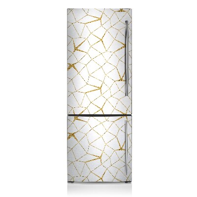 Magnetische bedrukte mat Gouden mozaïek
