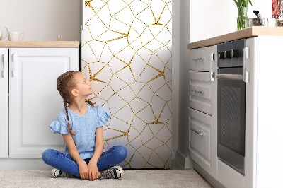Magnetische bedrukte mat Gouden mozaïek