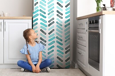 Koelkast magneet Vlam waterverf