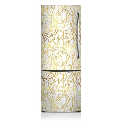 Magnetische bedrukte mat Gouden ornament