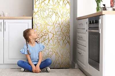 Magnetische bedrukte mat Gouden ornament