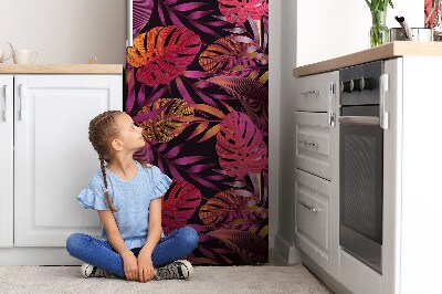 Magnetische bedrukte mat Paarse jungle