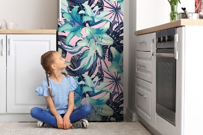 Koelkast magneet Lily geschilderd