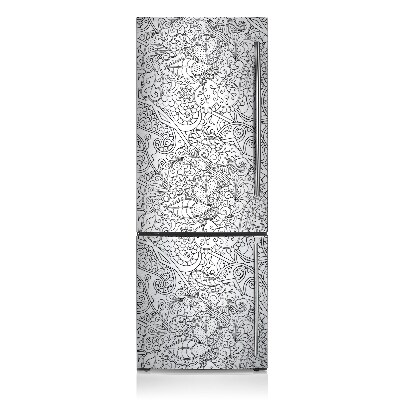 Magnetische bedrukte mat Abstract patroon