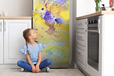 Magnetische bedrukte mat Kleurrijke plaatsen