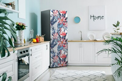 Koelkast magneet Geschilderde flamingo