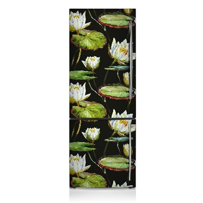 Magnetische bedrukte mat Lotos bloemen