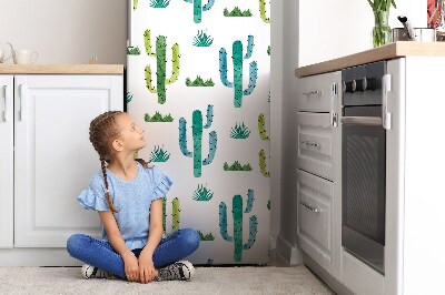 Magnetische bedrukte mat Geschilderde cactus
