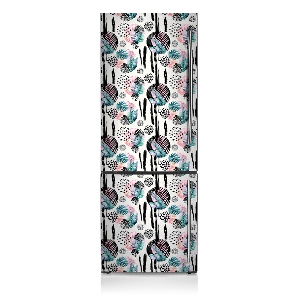 Magnetische bedrukte mat Jungle -abstractie