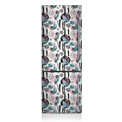 Magnetische bedrukte mat Jungle -abstractie