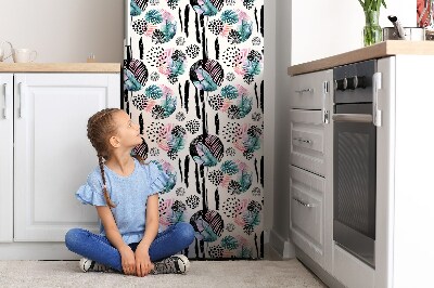 Magnetische bedrukte mat Jungle -abstractie