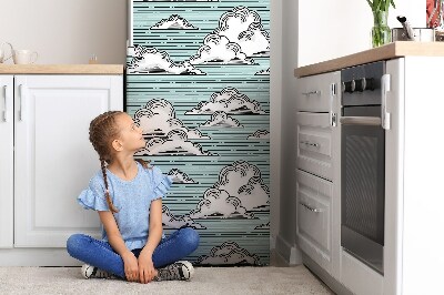 Magnetische bedrukte mat Tekenen in de cloud