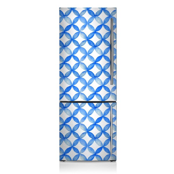 Koelkast magneet Blauwe wielen