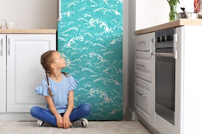 Koelkast magneet Golven