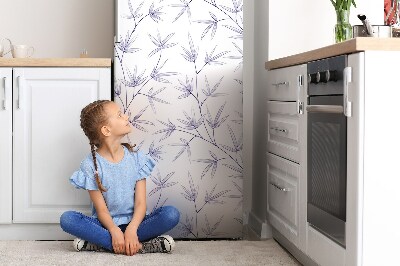 Magnetische bedrukte mat Bladeren