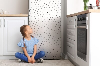 Magnetische bedrukte mat Sleepdruppels