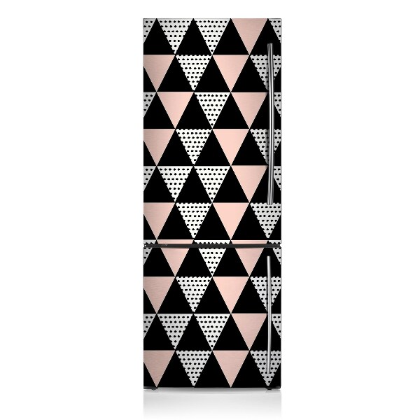 Magnetische bedrukte mat Geometrische driehoeken