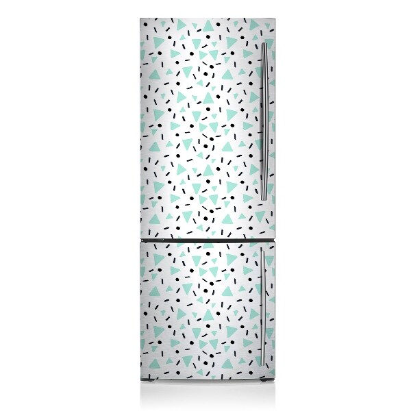 Koelkast magneet Retro patroon