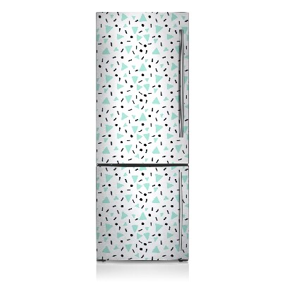 Koelkast magneet Retro patroon