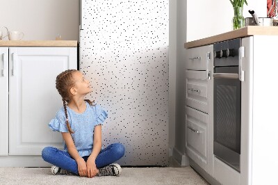 Koelkast magneet Chaotische stippen