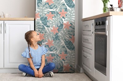 Magnetische bedrukte mat Tropische muurschildering