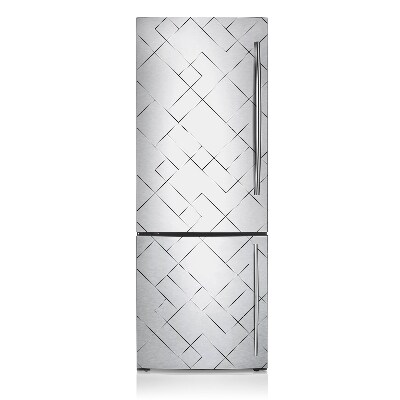 Magnetische bedrukte mat Lijnen en vierkanten