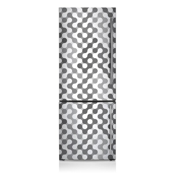 Magnetische bedrukte mat Grijze en witte wielen