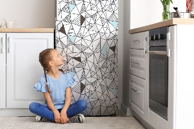 Magnetische bedrukte mat Geometrisch patroon