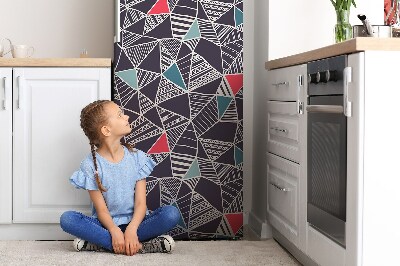 Magnetische bedrukte mat Doodle -patroon