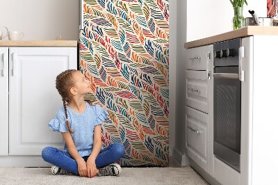 Koelkast magneet Kleurrijke golven