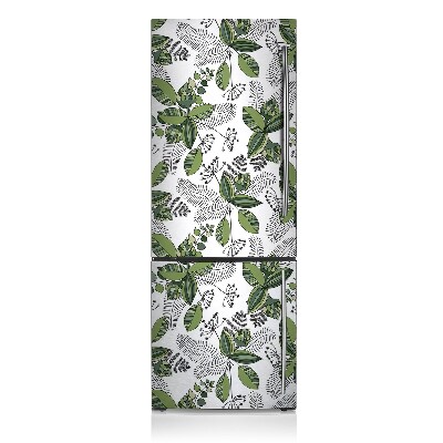 Magnetische bedrukte mat Botanisch patroon
