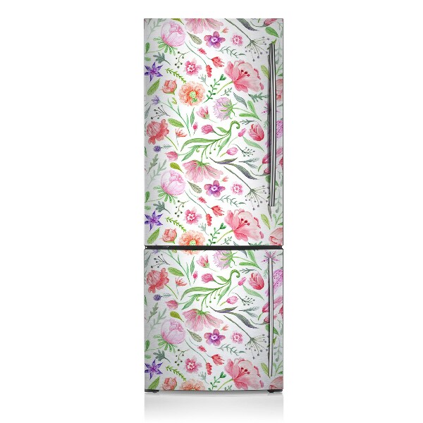 Magnetische bedrukte mat Geschilderde bloemen