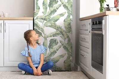 Magnetische bedrukte mat Bananen bladeren