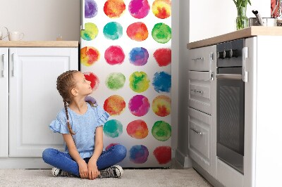 Magnetische bedrukte mat Geschilderde stippen