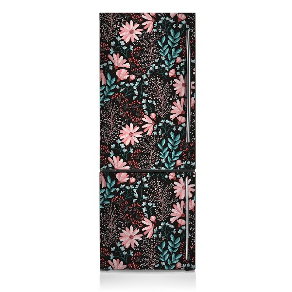 Magnetische bedrukte mat Vintage bloemen